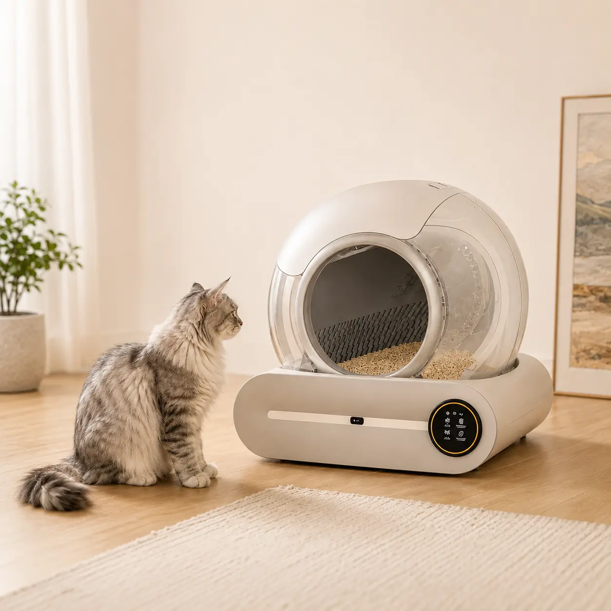 Beam Litter 65L Smart Self-Cleaning Cat Litter Box