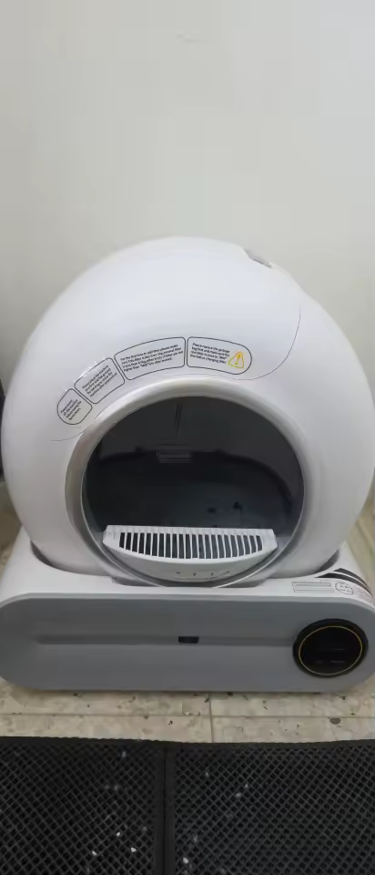Beam Litter Box set up in customer home